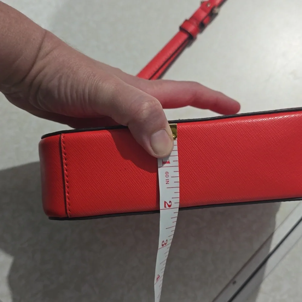 Kate Spade Orange Crossbody‎ Bag with Minimalist Design
